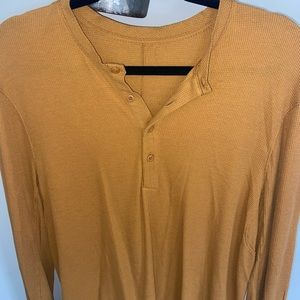 Mustard Waffle Shirt